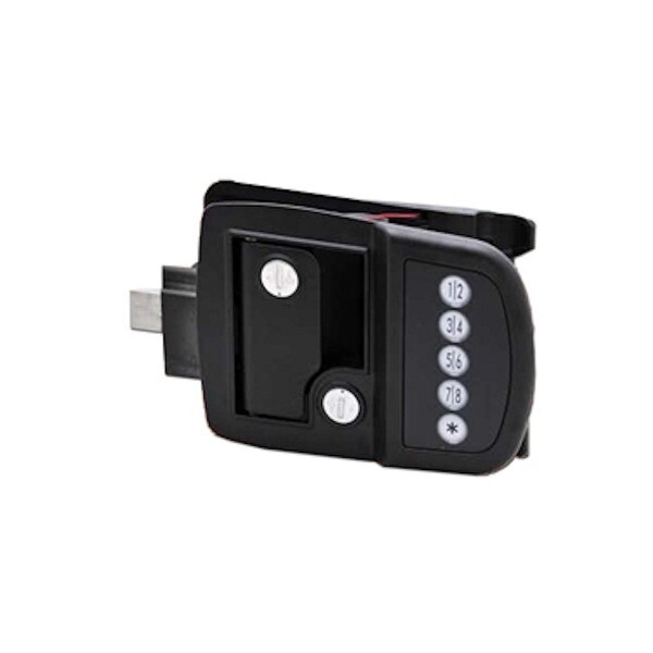 Bauer Keyless Electronic RV Travel Trailer Entry Door Lock, Right Hand New