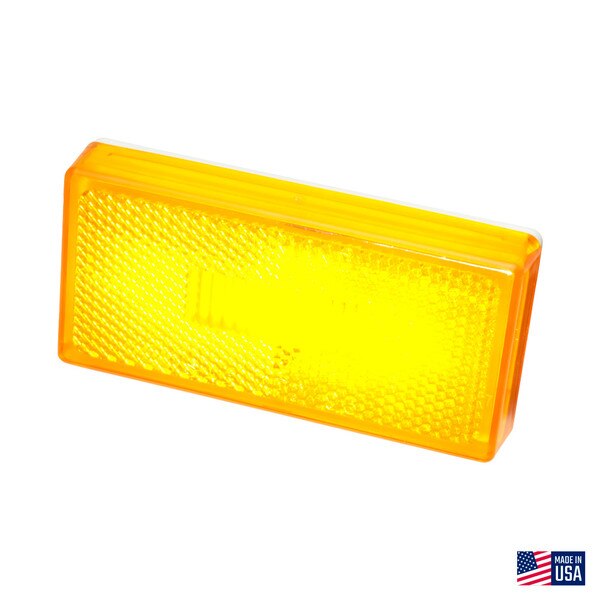 Rectangle Clearance LightAmber Lens