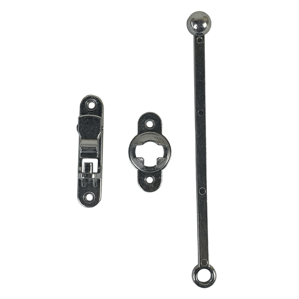 Creative Products Group 10" Ball Socket Door Holdback, NonCorrosive
