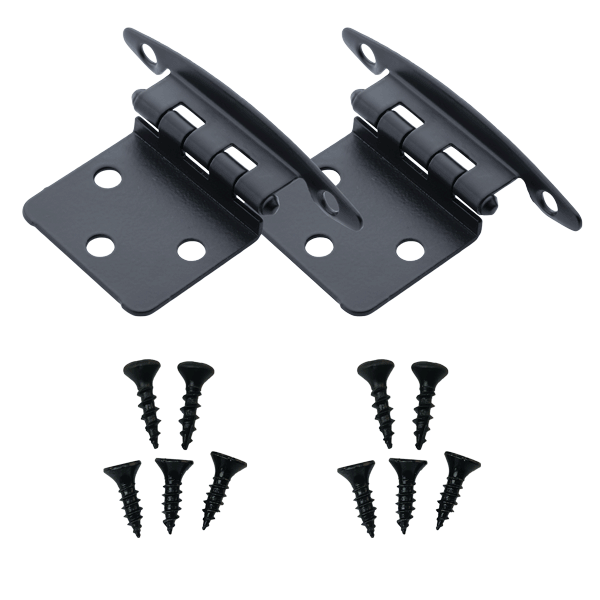 Global Link Hinges, Free Swinging, Matte Black