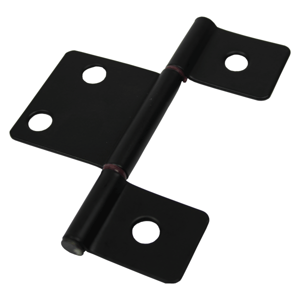 Oversized Three Leaf Hinge Matt Black