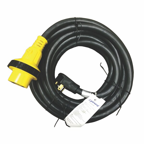 RV Marine 30 Amp Power Cord with Twist Lock 30Feet Long Camper